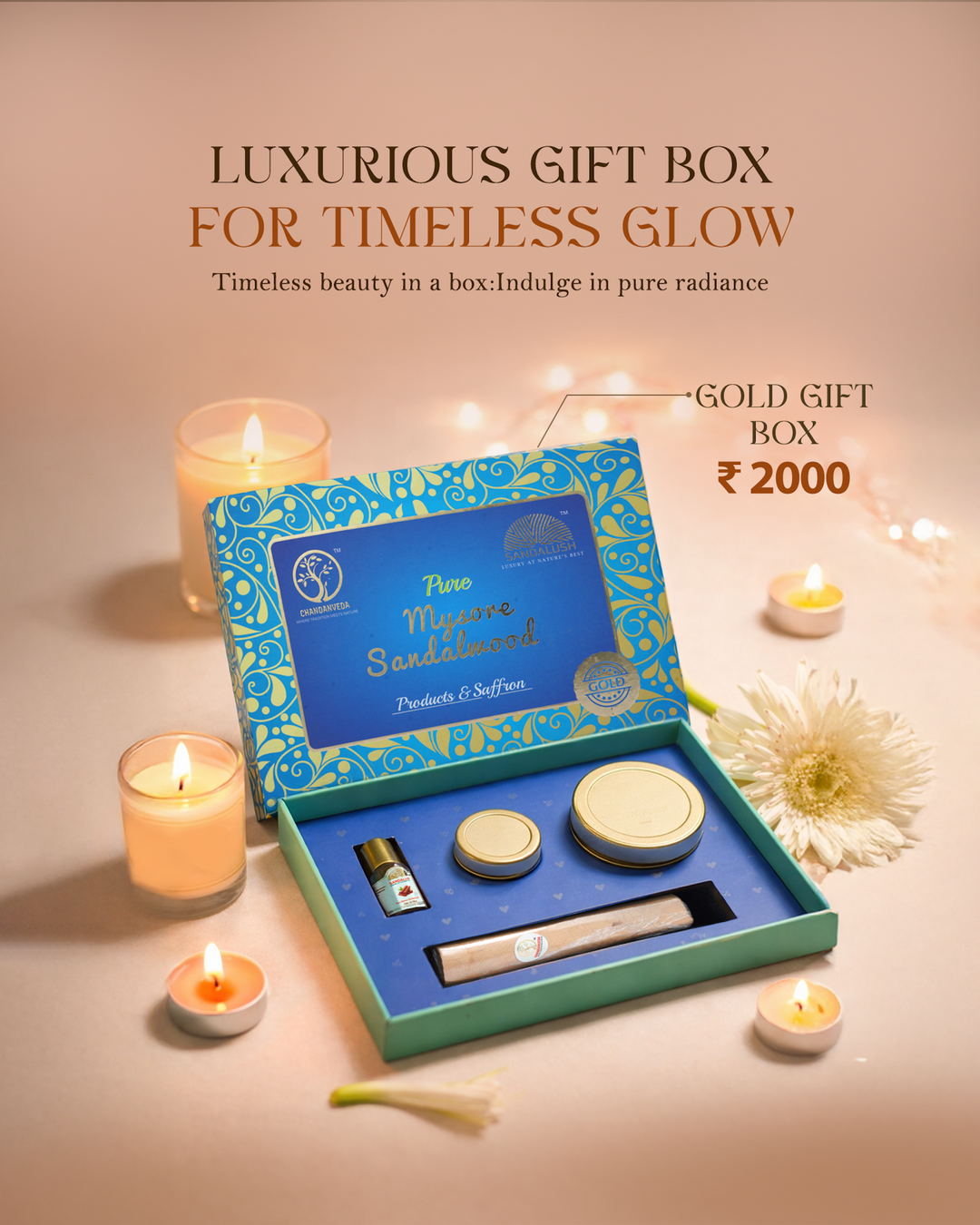 Gold Gift Box