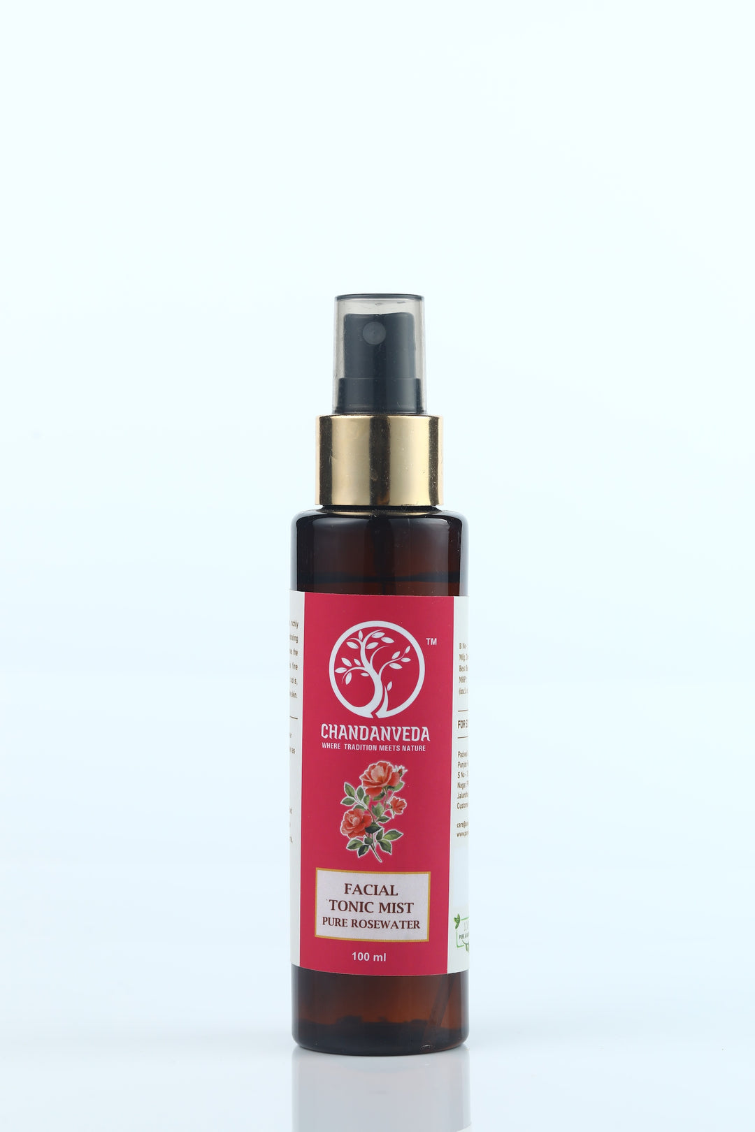 Facial Tonic Mist - Pure Rosewater