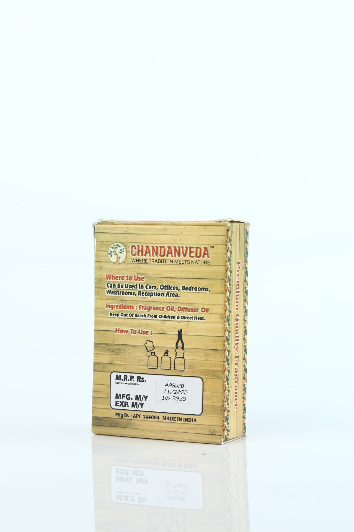 Hanging car perfume   sandalwood