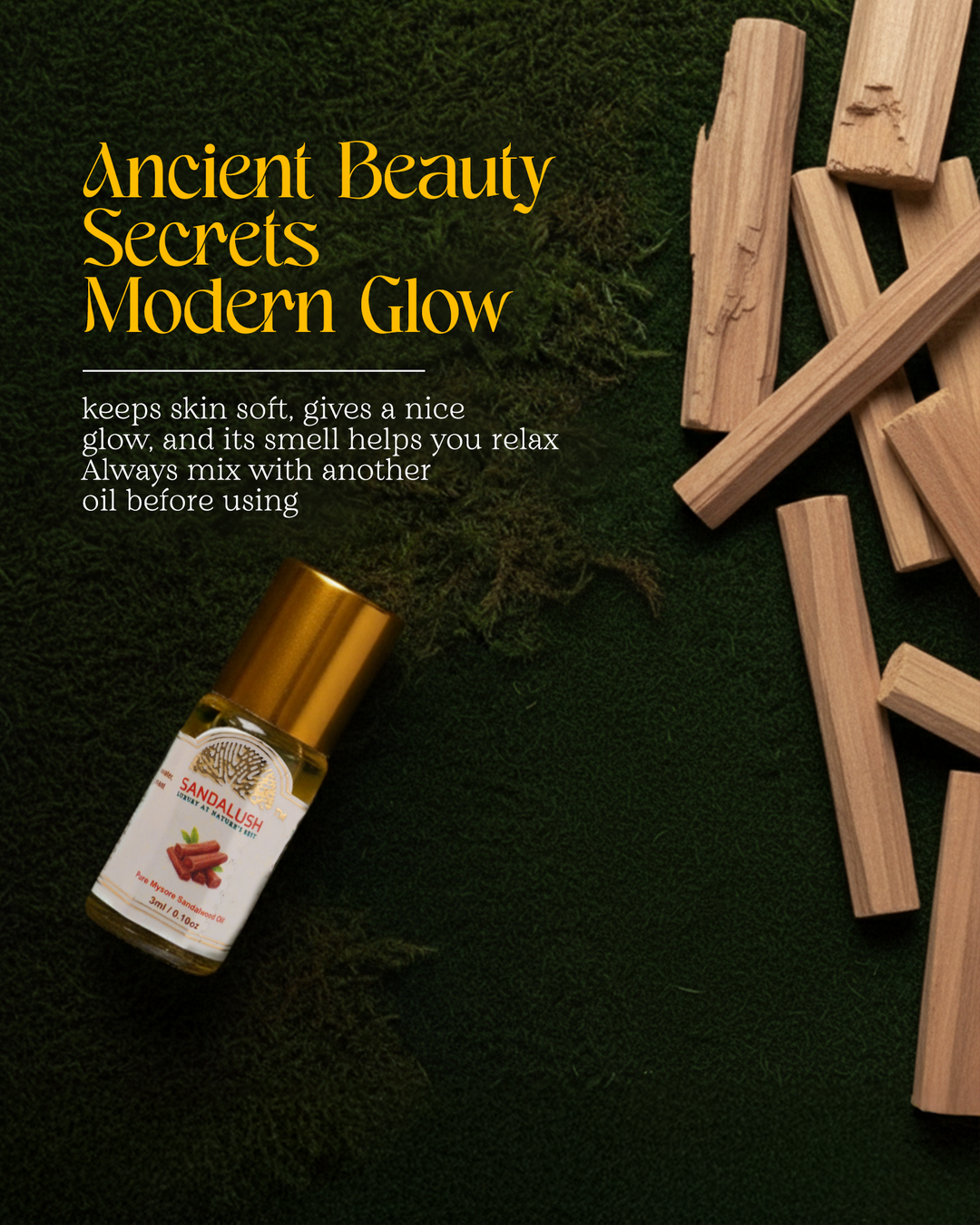 Pure Mysore Sandalwood oil