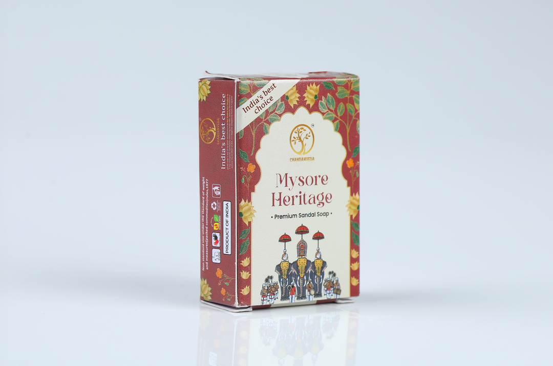 Premium Sandal Soap - Mysore Heritage - 20gm