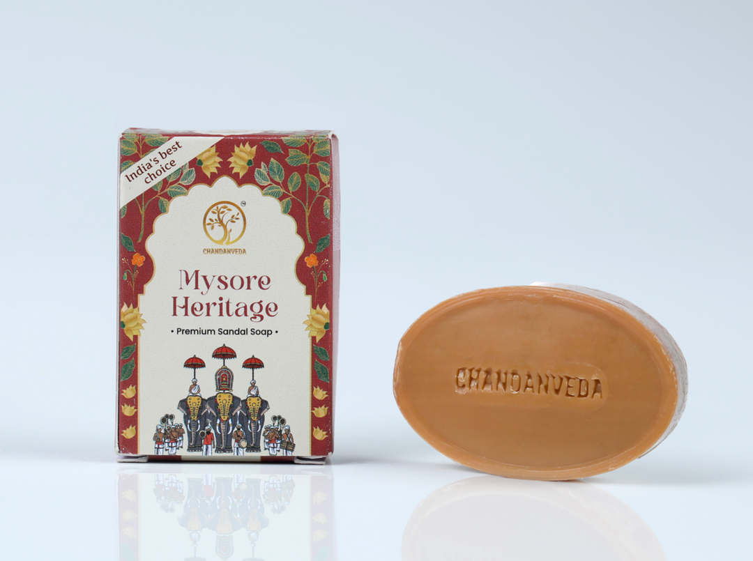 Premium Sandal Soap - Mysore Heritage - 20gm