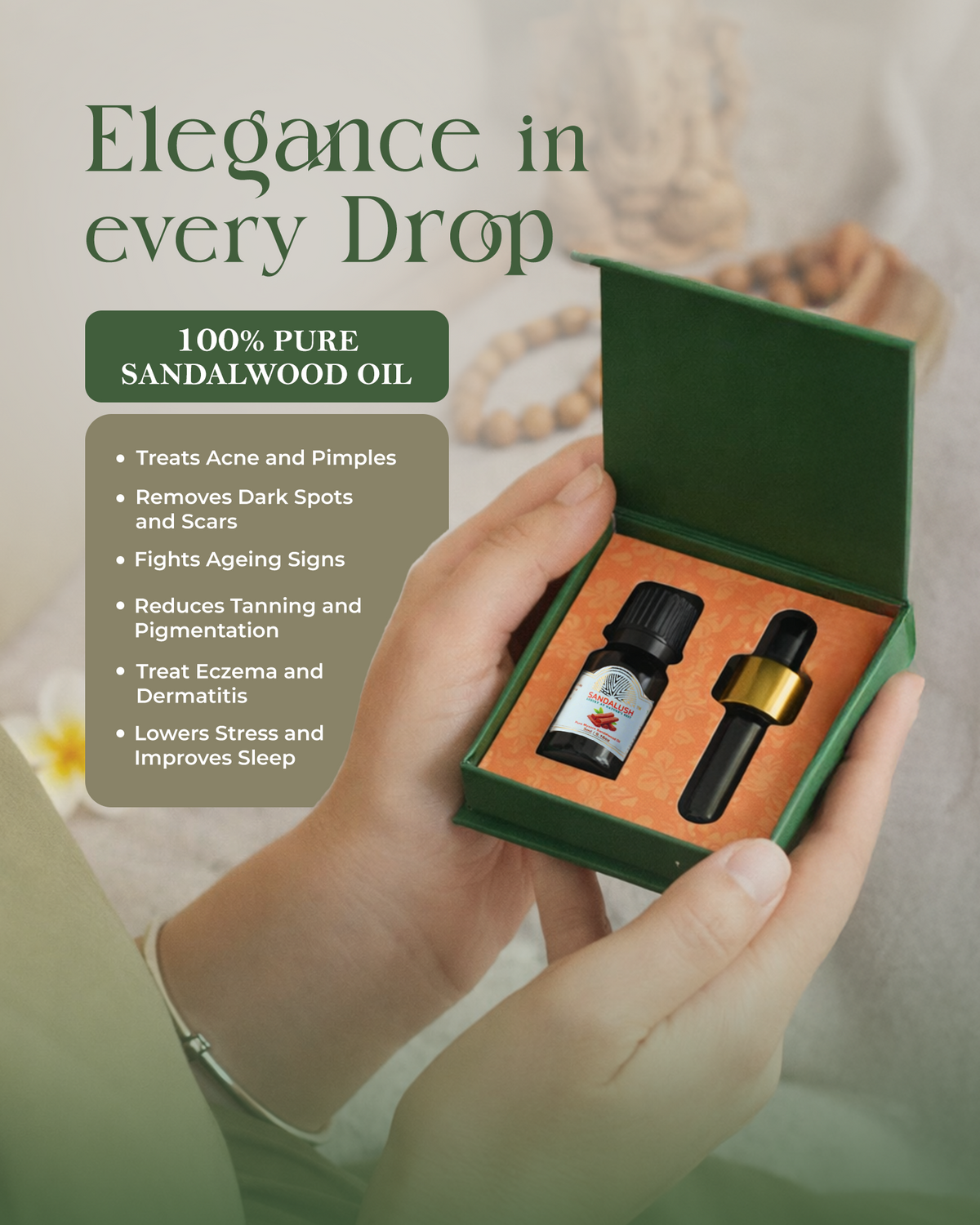 Pure mysore sandalwood oil