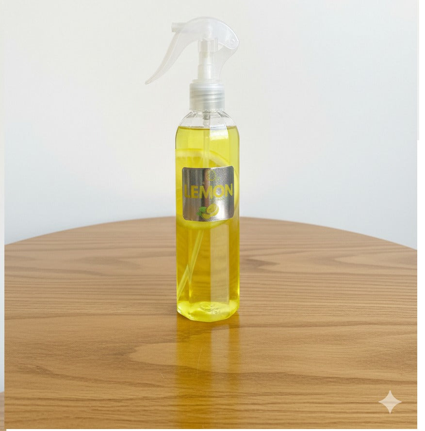 Lemon air freshener   premium room spray