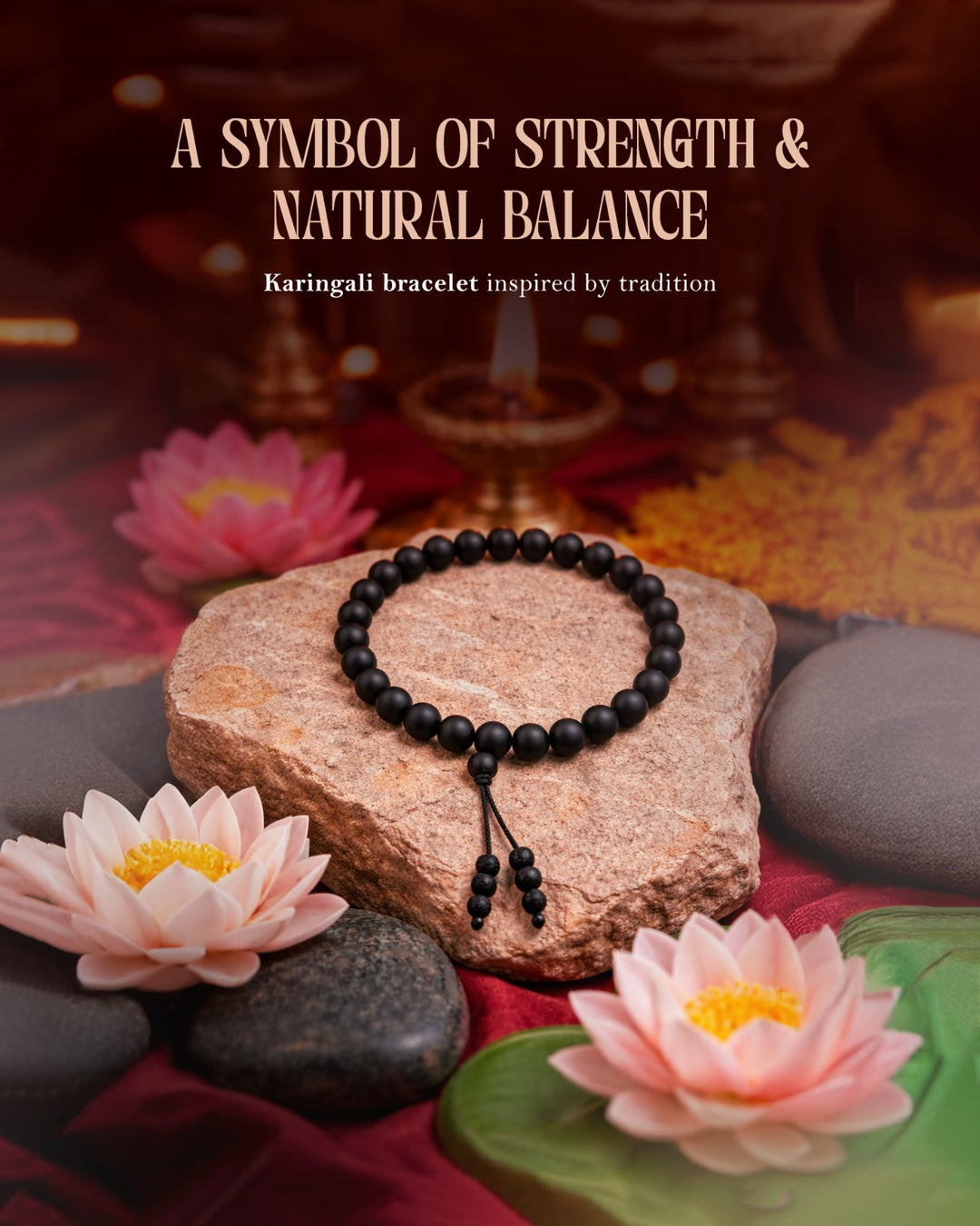 Ebony Black Mala
