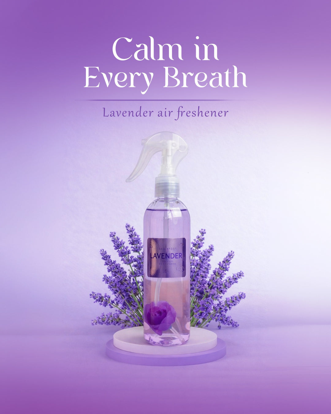 Lavender Air Freshener - Premium Room Spray