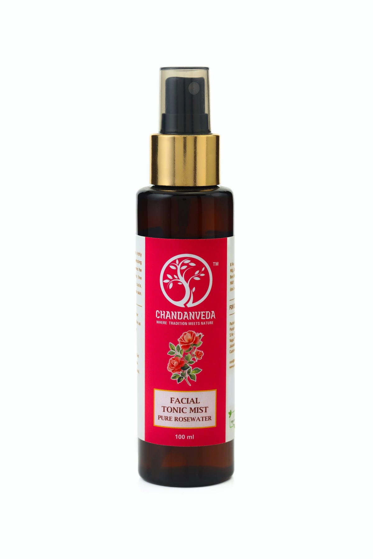 Facial tonic mist   pure rosewater